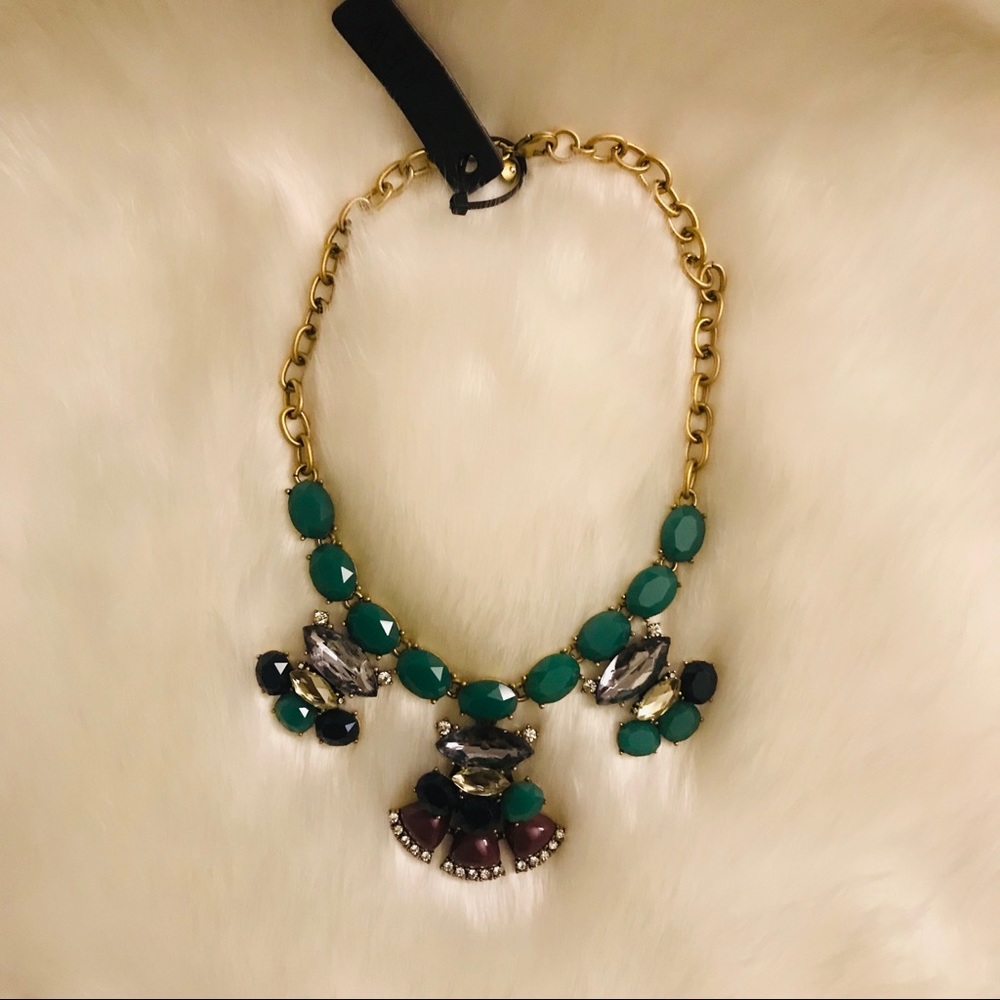 J.Crew Necklace with stones.